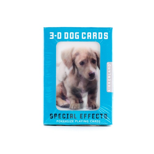 GG40 키커랜드 플레잉카드 - 3D 강아지